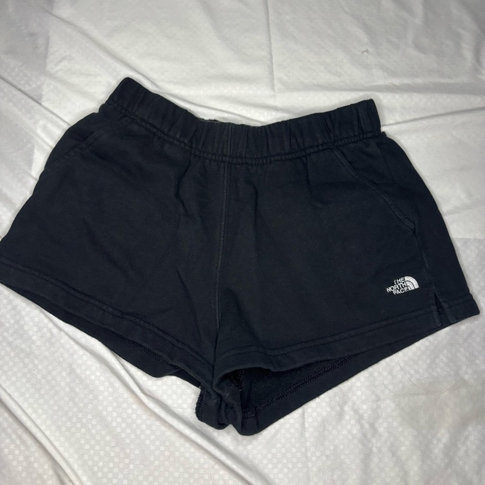 The North Face Black Elastic Waist Athletic Shorts